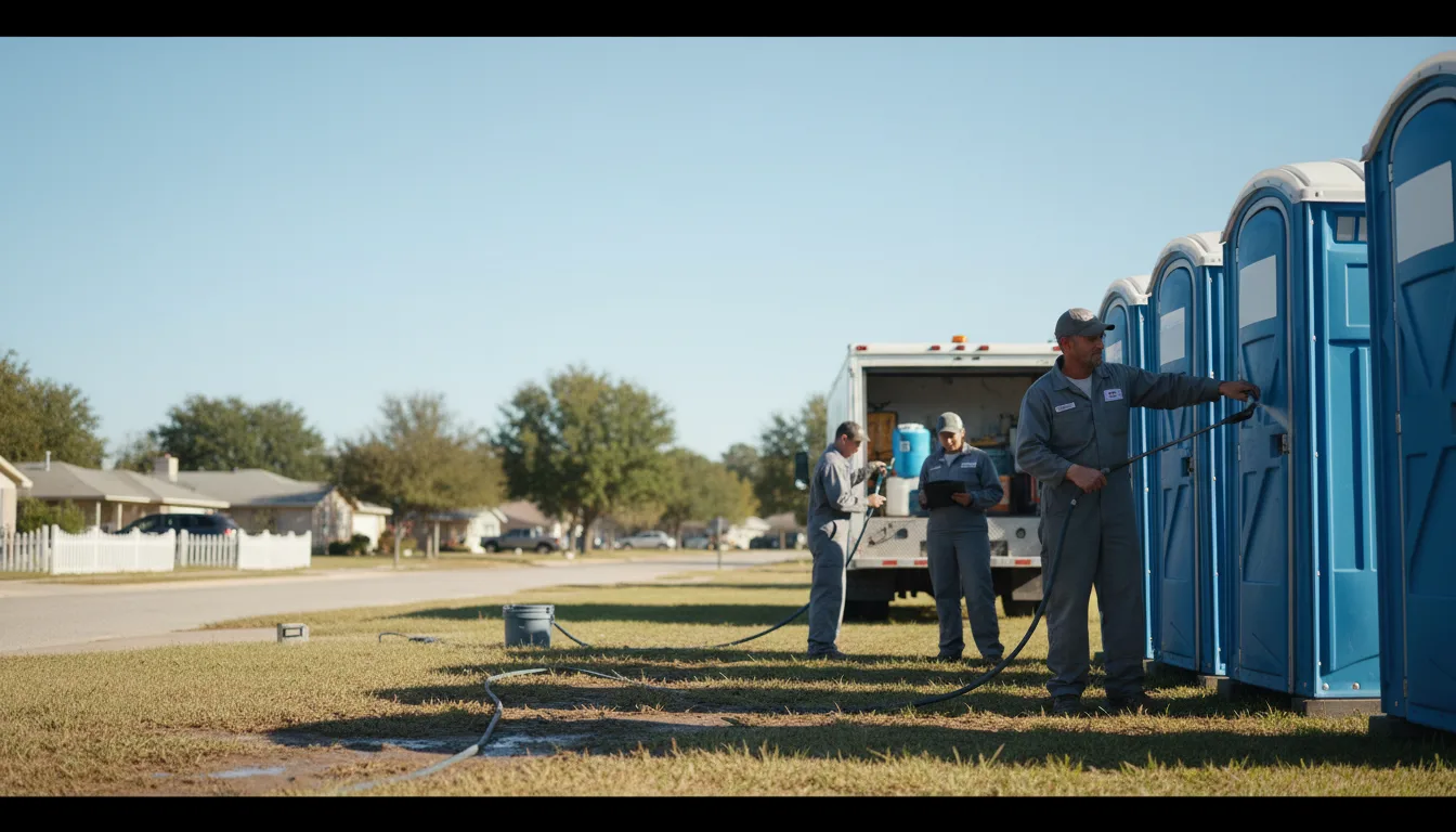 Long-Term Portable Toilet Rental in Council Bluffs, IA near me